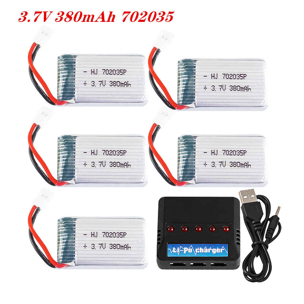 Drone Gimbal 2 Axis - 3.7V 380Mah 702035 Pin Lipo Pin