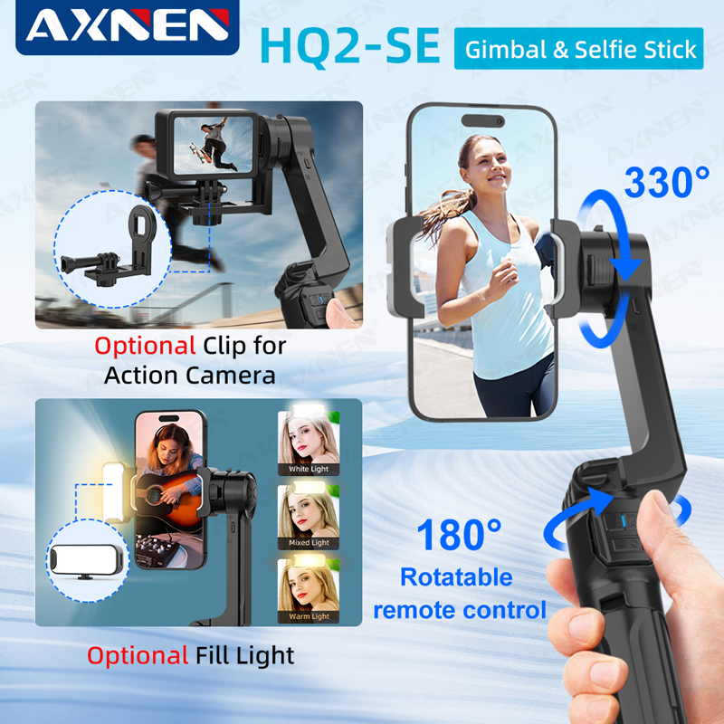 AXNEN HQ2-SE Mobile Phone Stab - đánh giá và giá Drone Gimbal For Gopro
