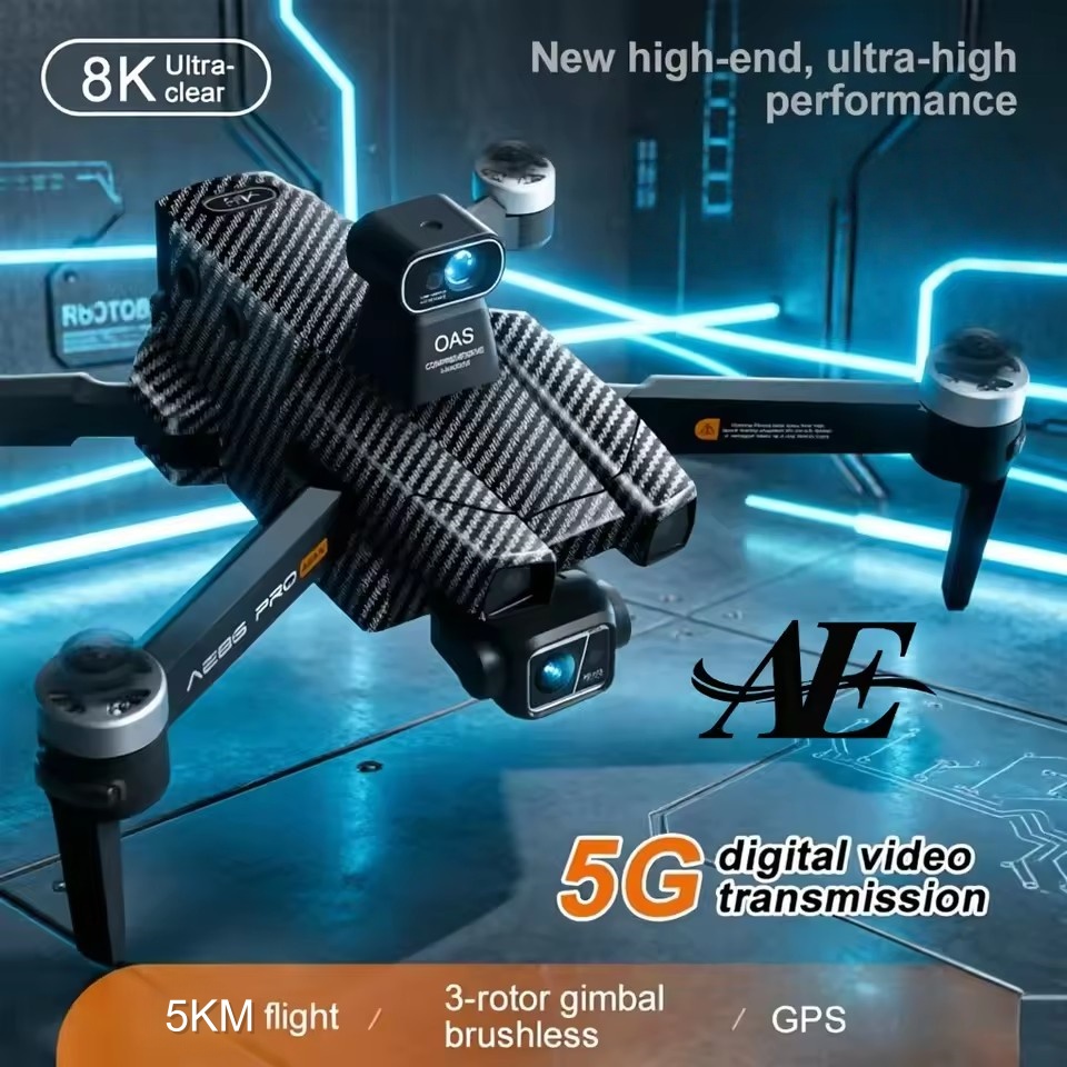 Brushless 8K ESC Dual Camera D - đánh giá và giá Drone Gimbal 3 Axis