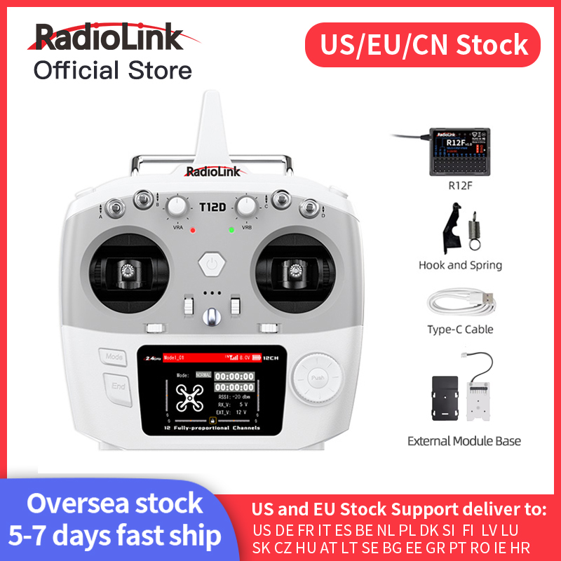 Radiolink T12D ELRS 12 Channel - đánh giá và giá Drone Gimbal Controller