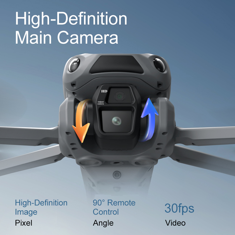 Aerial Photo LF682 Drone 8K HD - đánh giá và giá Drone Gimbal 2 Axis