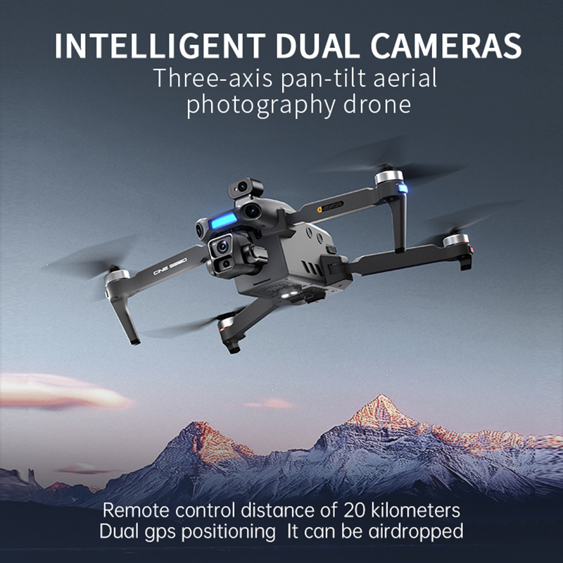 2026 New 8K Dual Camera Drone  - đánh giá và giá Drone Gimbal Brushless