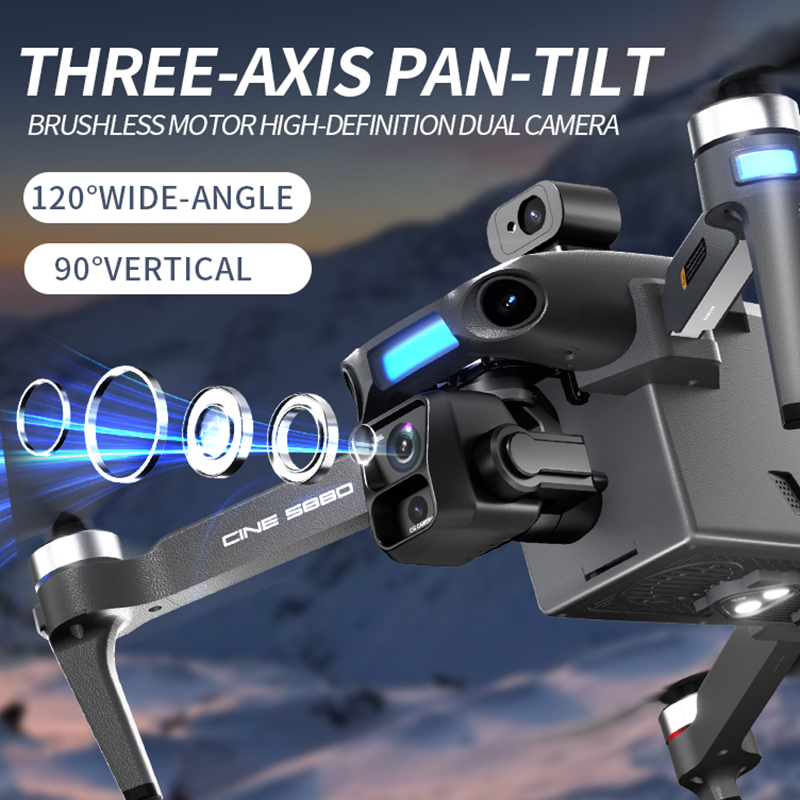 2026 New 8K Dual Camera Drone  - đánh giá và giá Drone Gimbal Brushless