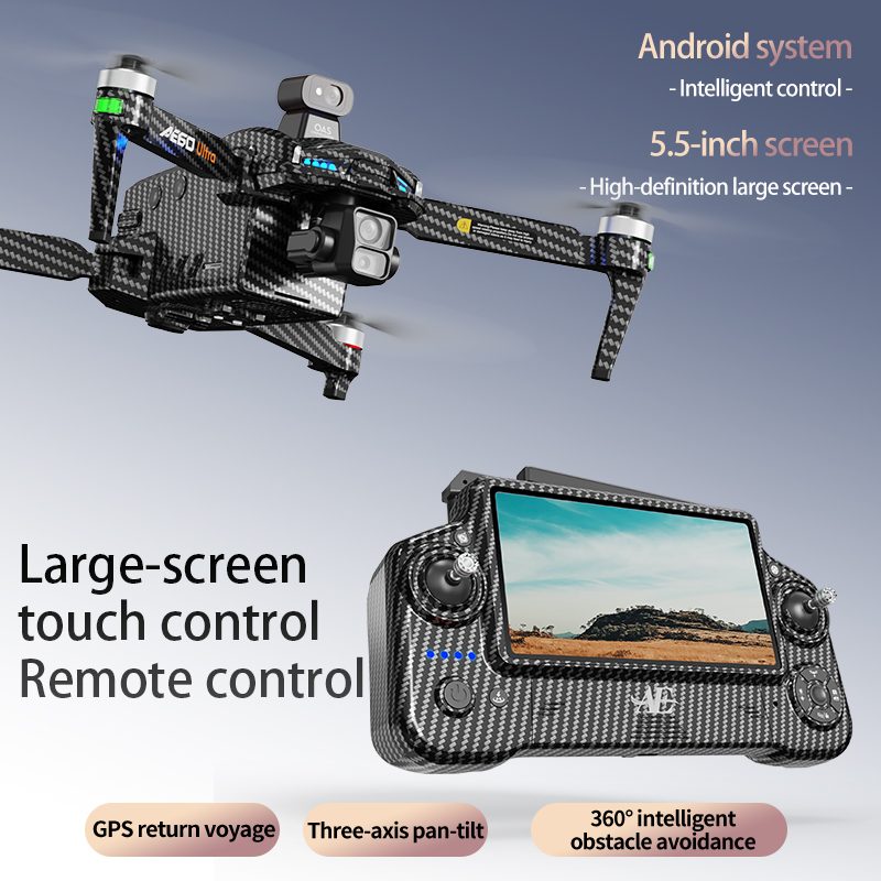 AE60 GPS Drone Professional 8K - đánh giá và giá Drone Gimbal Brushless