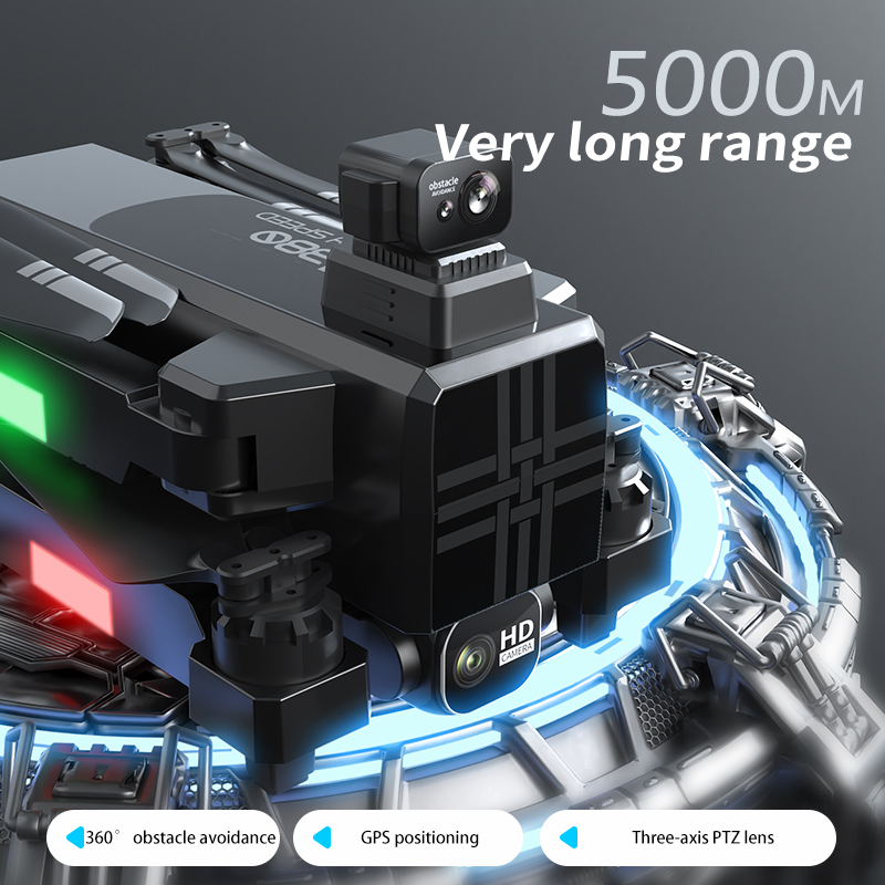 A380 Drone 4K HD Three Axis An - đánh giá và giá Drone Gimbal Brushless