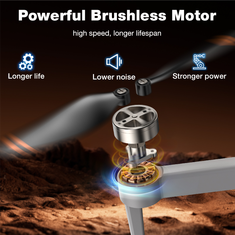 NEW Hot L017 Pro Drone Brushle - đánh giá và giá Drone Gimbal 2 Axis